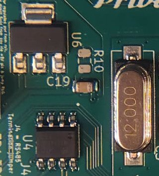 Main board detail