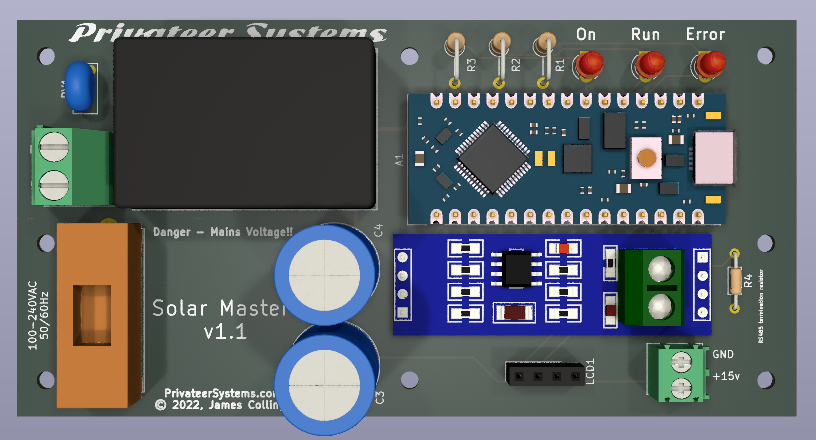Master control unit