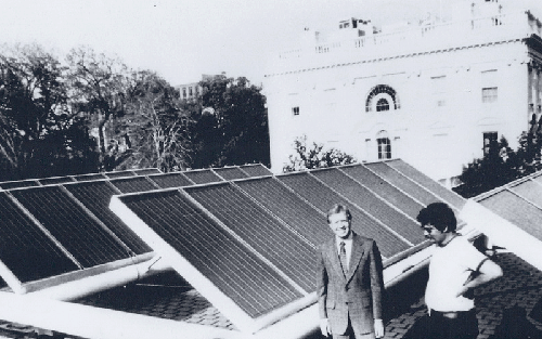 White House solar panels